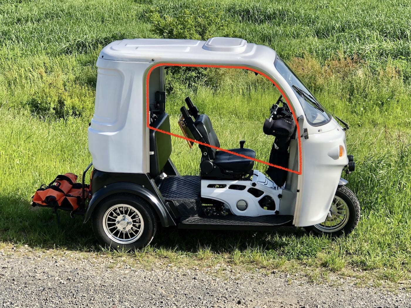 EV-TUK TUK用サイドカバーの利用 | APtrikes125情報