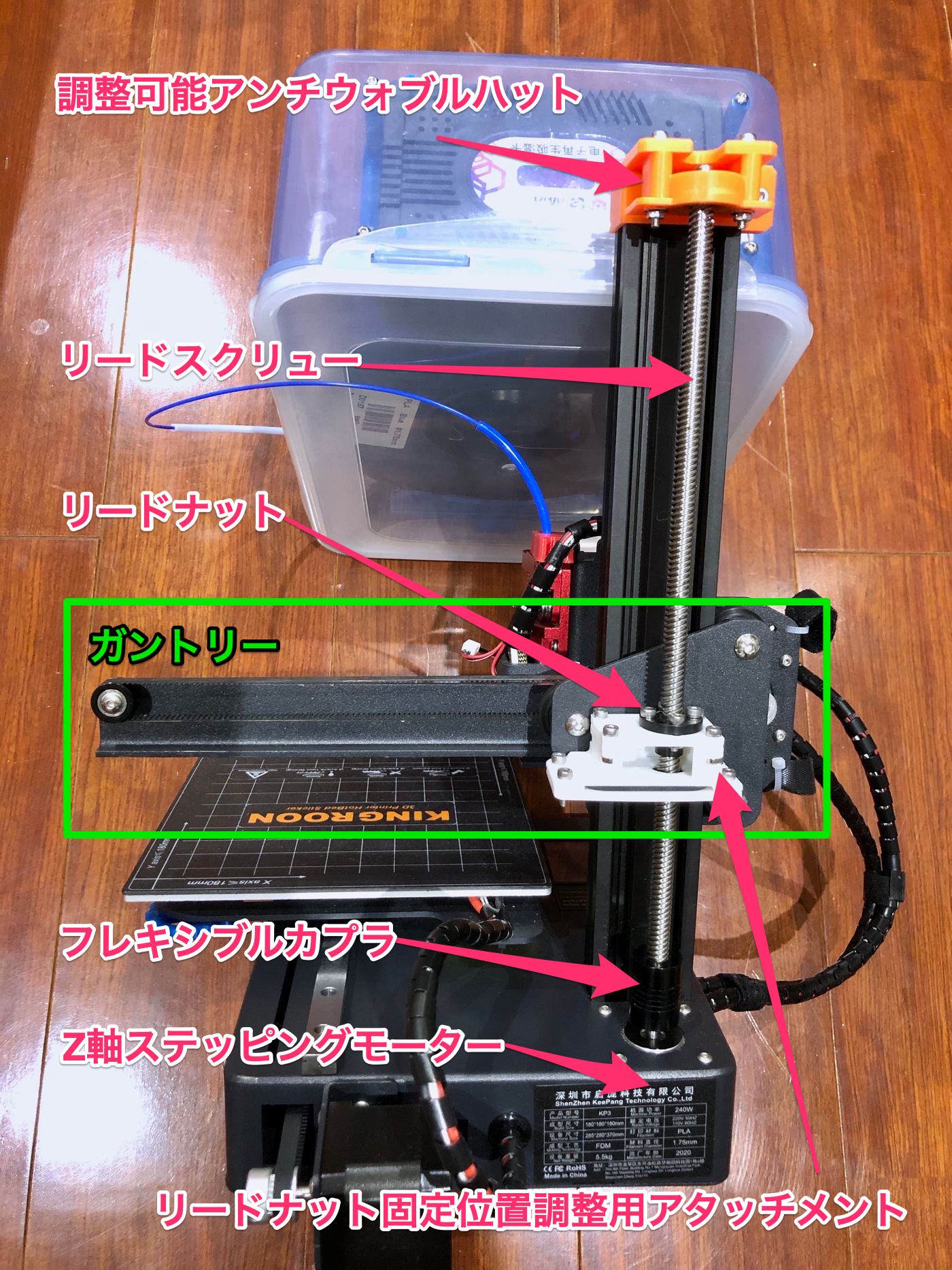 Z軸の不具合対策 – KINGROON KP3S情報