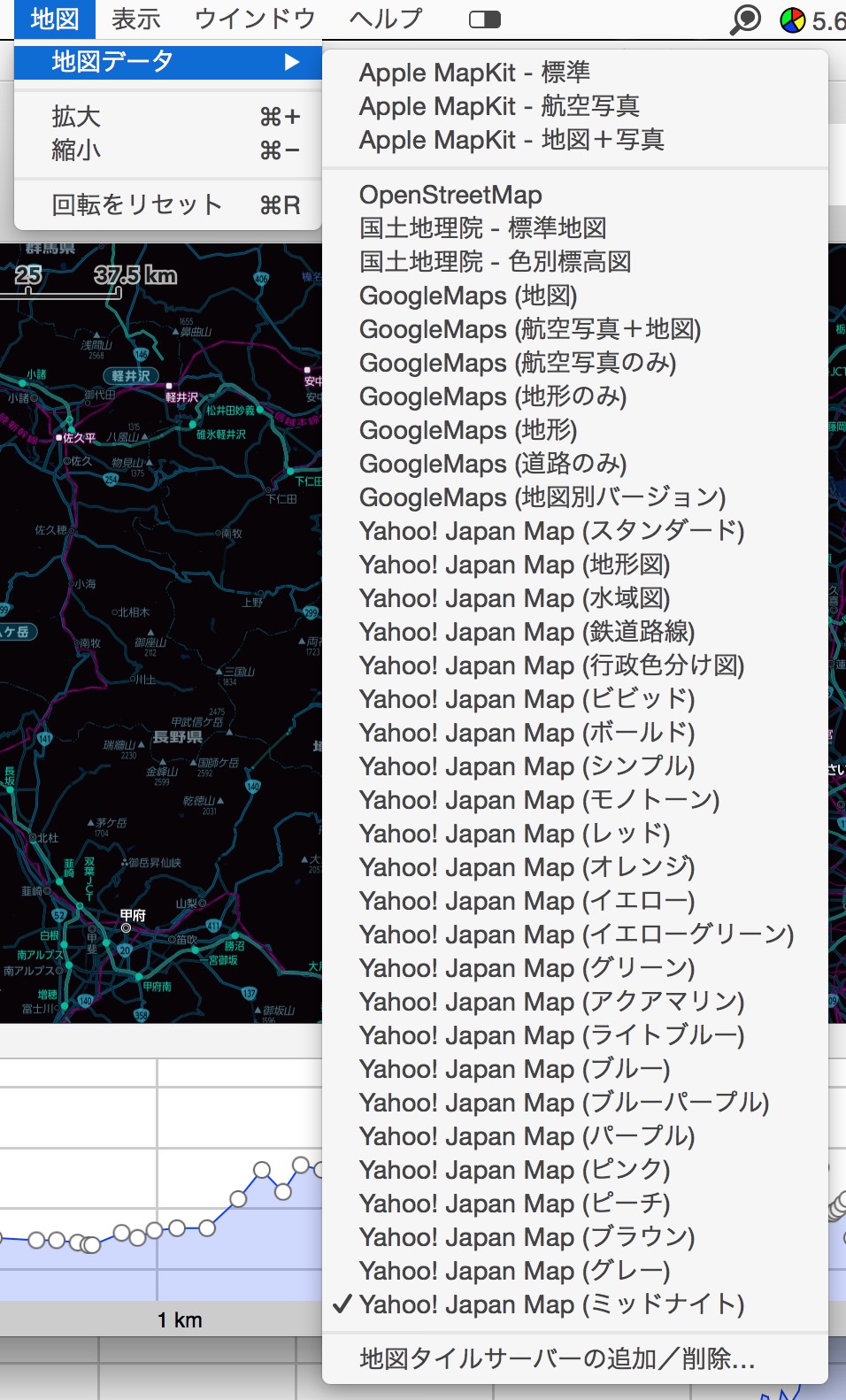 Gpx binder google maps yahoo japan maps 00008