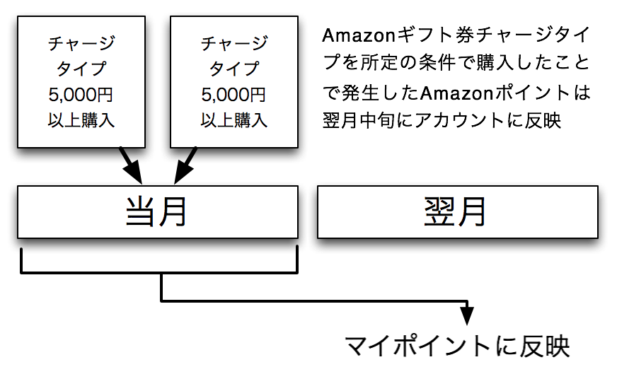 Amazon gift card charge type point present campaign 00001